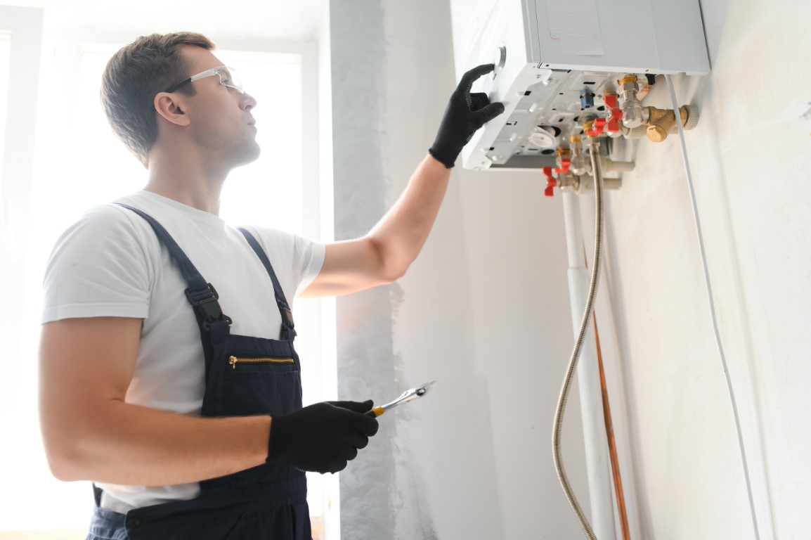 Mantenimiento preventivo de caldera Baxi en servicio técnico de Chamartín